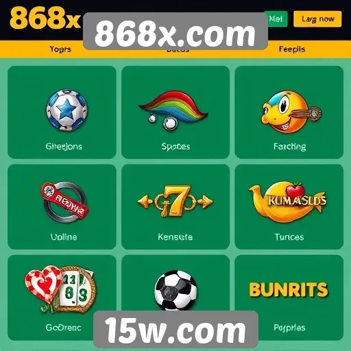 A análise das opções de jogos disponíveis em 868x.com